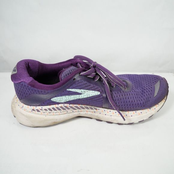 Brooks Women's Unity Adrenaline Gts 20 Running Shoes Purple Size 7.5 - Picture 2 of 10